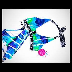 Justice Size 6 Bikini Swim Suit NWT 2 Piece Cute!